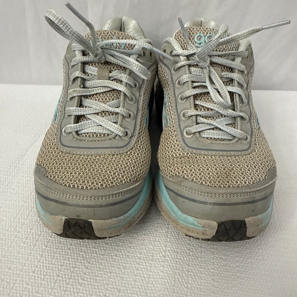 Gravity Defyer Mighty Walk Shoes Womens Size 6.5 Gray Blue - Picture 2 of 10